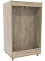 Kapstok dubbelzijdig B80xD70xH141cm Grey Craft Oak Tangara Groothandel voor de Kinderopvang Kinderdagverblijfinrichting